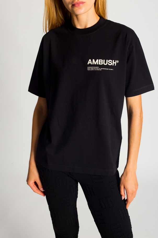 shirt zip-up with logo Ambush - Black T - Sweatshirt zip-up